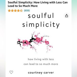 Mix and match- 3/$12! Soulful Simplicity - How living with less can lead to so..